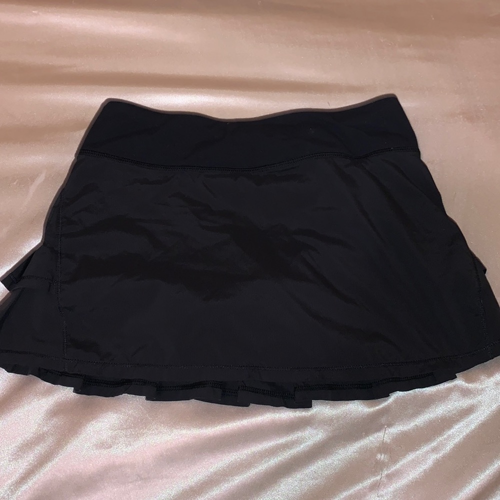Ivivva Lululemon Girls Black Tennis Skort
